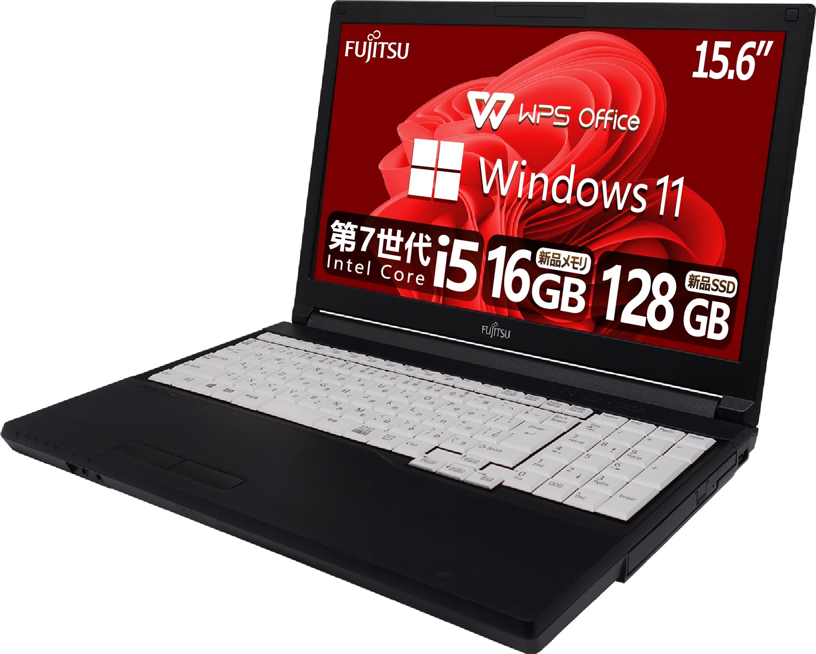 富士通ノートPC Core i5第7世代 465GB FMV ノートパソコン Windows11 i5 7世代 富士通 LIFEBOOK P728
